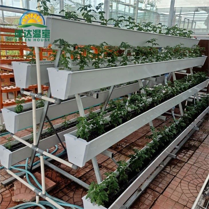 Planting PVC Gutter System