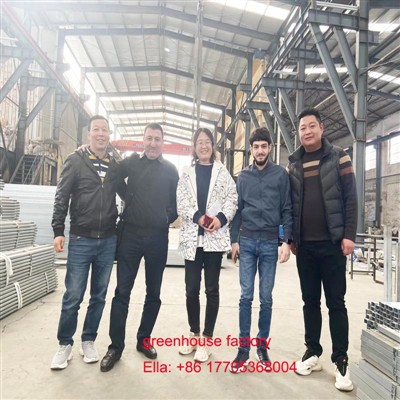 Посещение клиента Jianda Greenhouse